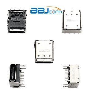 TYPE-C 24P 4-pin pad height on the female base plate 1.77 L=11.10 CH3.40 (DIP plus SMT) double shell